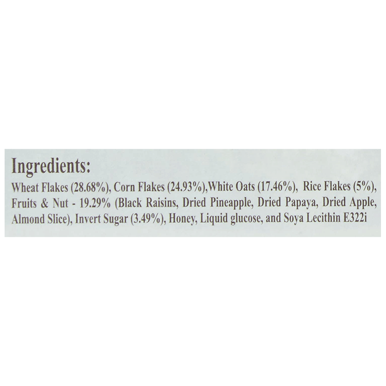 Patanjali Muesli Fruit & Nut - 200 gm