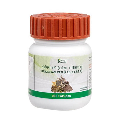 Patanjali Sanjivani Vati / Sanjeevani Vati - 80 tabs - Pack of 1