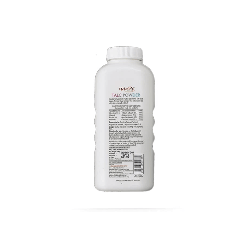 Patanjali Shishu Care Talc Powder - 100 gm