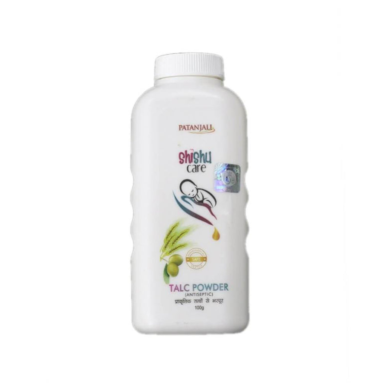 Patanjali Shishu Care Talc Powder - 100 gm