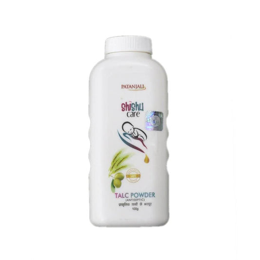 Patanjali Shishu Care Talc Powder - 100 gm