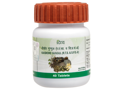Patanjali Kaishore Guggul - 80 Tablets - Pack of 1