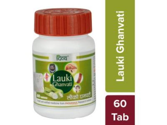 Patanjali Divya Lauki Ghanvati Tablets - 60 tabs