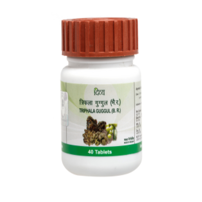 Patanjali Triphala Guggul Tabs - 40 tabs - Pack of 1