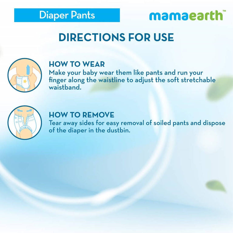 Mamaearth Plant-Based Diaper Pants for Babies - XL