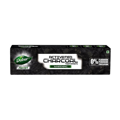 Dabur Herb'l Activated Charcoal & Mint Whitening Toothpaste - 120 gm