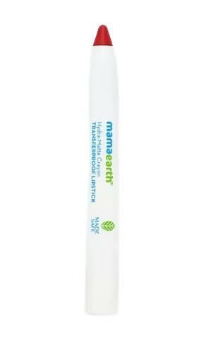 Mamaearth Hydra-Matte Crayon Transferproof Lipstick Raspberry Red - 2.4 gm