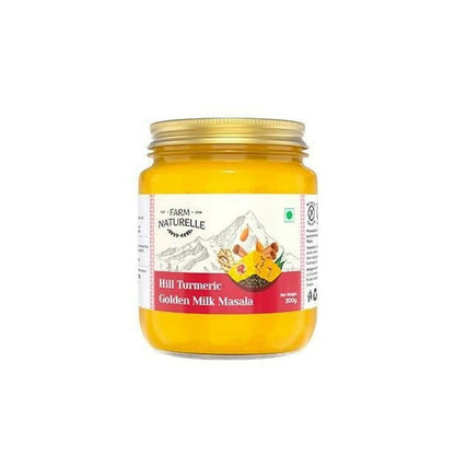 Farm Naturelle Golden Milk Masala - Turmeric Latte Blend with Spices - 100 gm