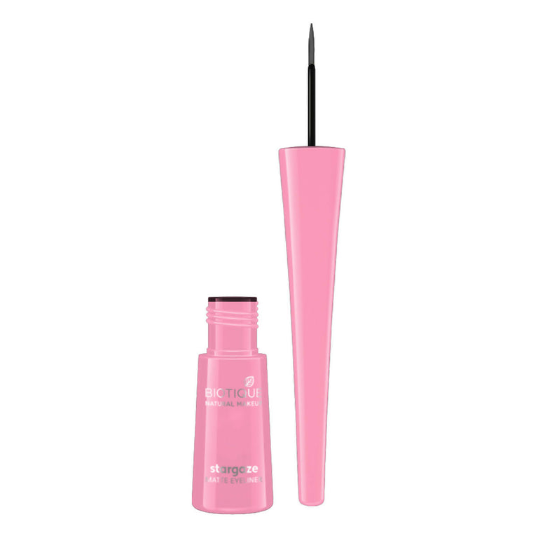 Biotique Stargaze Matte Eye Liner - Charcoal Black - 3.5 ml