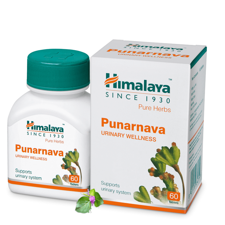 Himalaya Herbals - Punarnava Urinary Wellness - Pack of 1 - 60 tabs