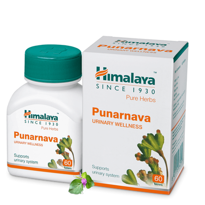 Himalaya Herbals - Punarnava Urinary Wellness - Pack of 1 - 60 tabs
