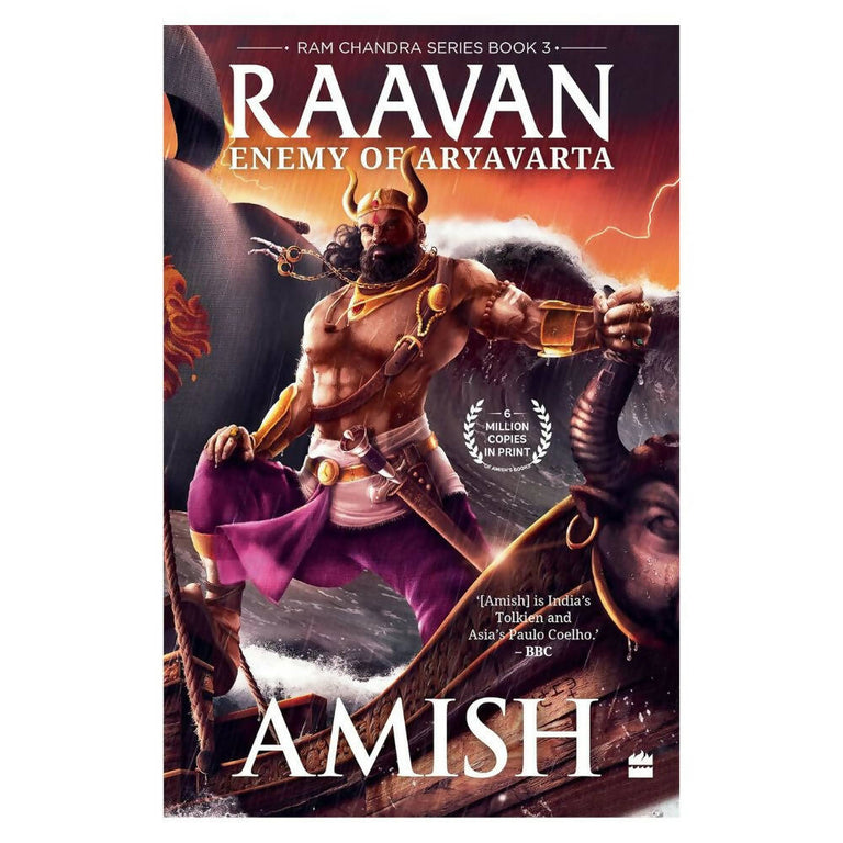 Raavan: Enemy Of Aryavarta (The Ram Chandra, 3) by Amish Tripathi - Paperback