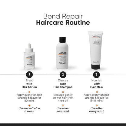 Minimalist Maleic Bond Repair Complex Shampoo & Hair Mask Combo - combo