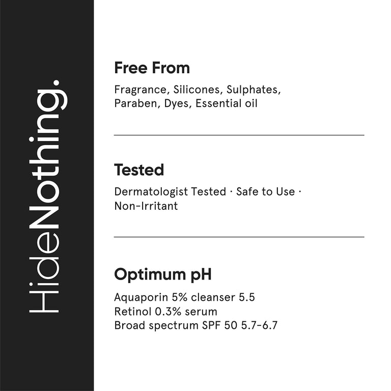 Minimalist Anti-Aging Skincare Kit, Routine Kit For Women & Men - kit