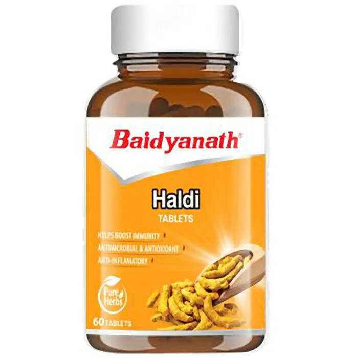 Baidyanath Kolkata Haldi Tablets - 60 tabs