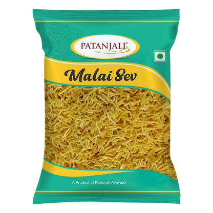 Patanjali Namkeen Malai Sev - 200 gm - Pack of 2
