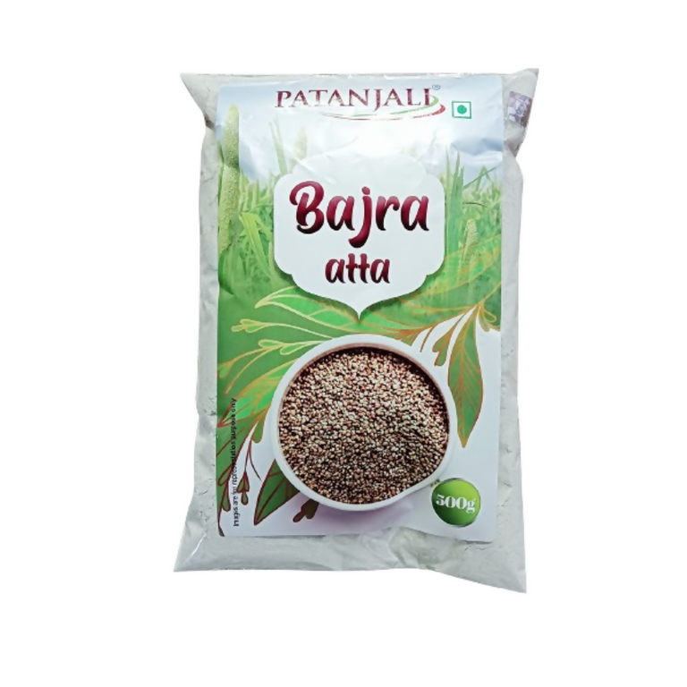 Patanjali Bajra Atta - 500 gm - Pack of 3