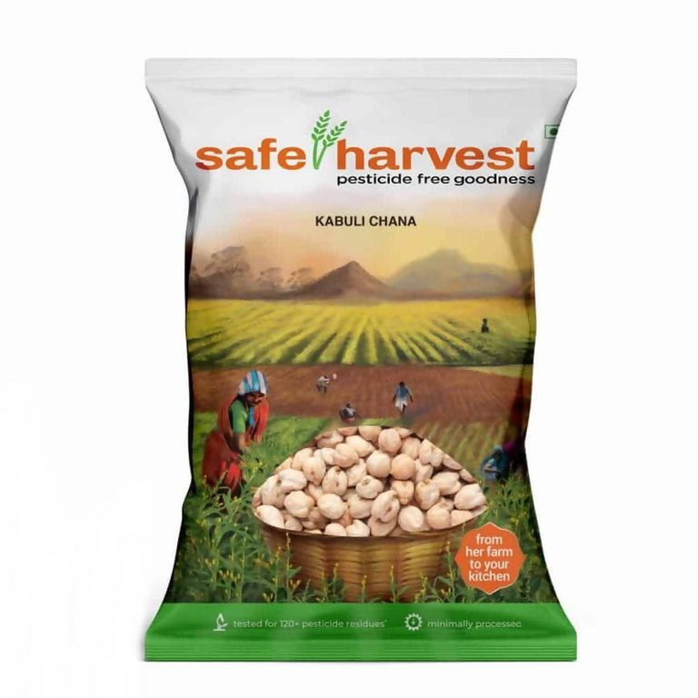 Safe Harvest Kabuli Chana - 500 gm