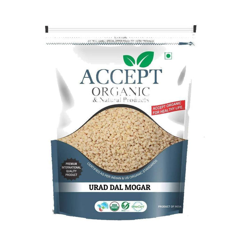 Accept Organic Urad Dal Mogar - 1 Kg