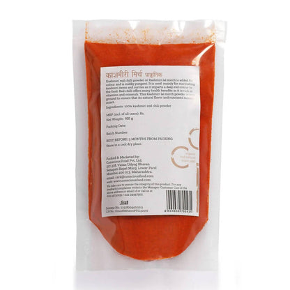 Conscious Food Kashmiri Red Chilli Powder - 100 gm