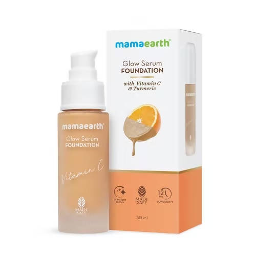Mamaearth Glow Serum Foundation-Beige Glow - 30 ml