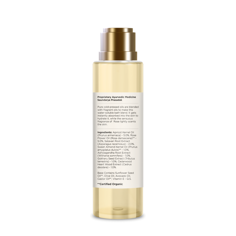 Forest Essentials After Bath Oil Indian Rose Absolute - Nourishing After Shower Body Oil - 50 ml