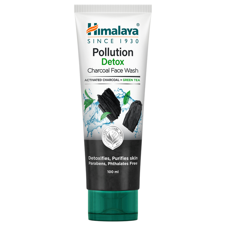 Himalaya Herbals Pollution Detox Charcoal Face Wash - 50 ml