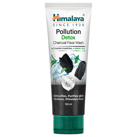Himalaya Herbals Pollution Detox Charcoal Face Wash - 50 ml