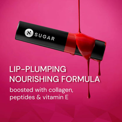 Sugar Cosmetics Partner In Shine Transferproof Lip Gloss - 01 Cinnamon Champagne - 3 ml