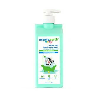 Mamaearth Milky Soft Head to Toe Wash With Oats, Milk & Calendula For Babies - 400 ml