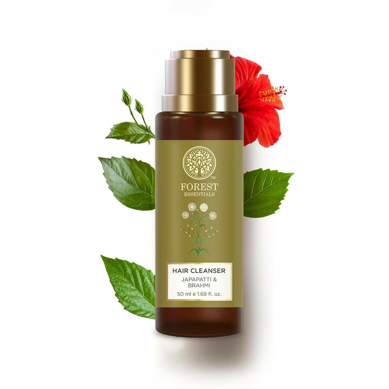 Forest Essentials Hair Shampoo Cleanser Japapatti & Brahmi - 50 ml