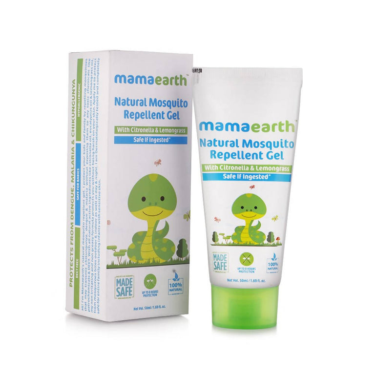 Mamaearth Natural Mosquito Repellent Gel For Kids - 50 ml - Pack of 1