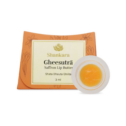 Shankara by Sri Sri Tattva Gheesutra Saffron Lip Butter - 3 ml