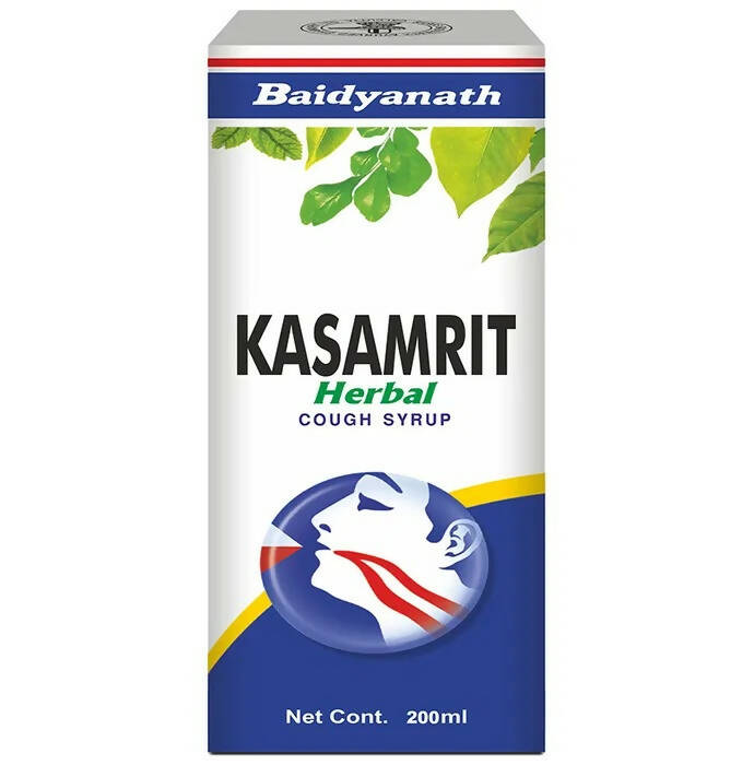 Baidyanath Kolkata Kasamrit Herbal Cough Syrup - 200 ml