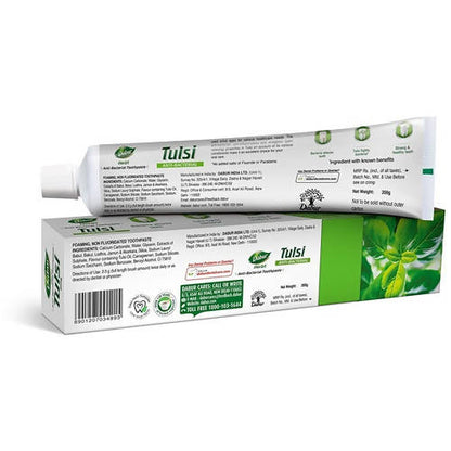 Dabur Herb'l Tulsi - Anti-Bacterial Toothpaste - 200 gm