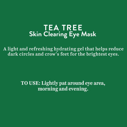 Biotique Advanced Organics Tea Tree Skin Clearing Eye Mask - 15 gm
