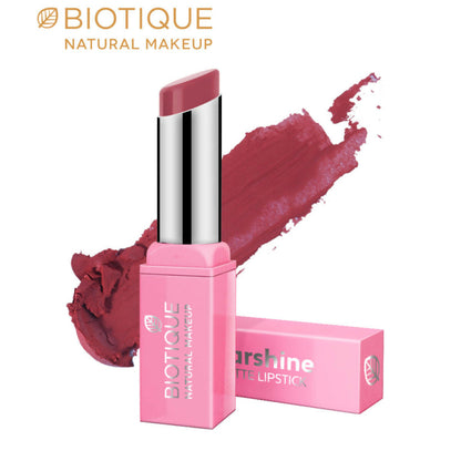 Biotique Starshine Matte Lipstick - Fire-N-Berries - 3.5 gm