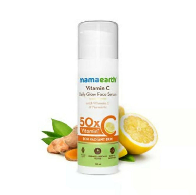 Mamaearth Vitamin C Daily Glow Face Serum - 10 ml