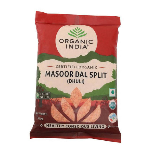 Organic India Masoor Dal Split (Dhuli) - 500 gm