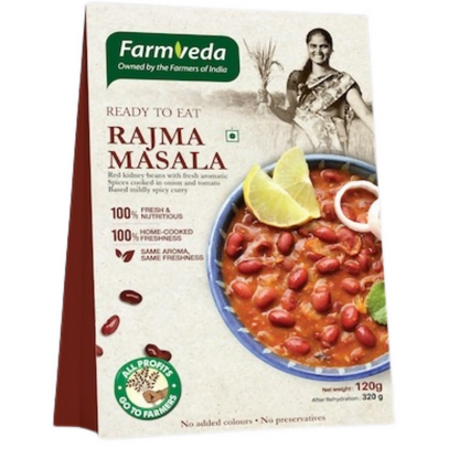 Farmveda Ready To Eat Rajma Masala - 120 gm
