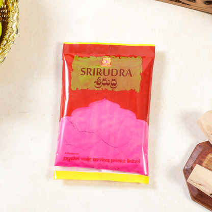 Sri Rudra Gulal 100g (SR 01845) - 100 gm - Pack of 5