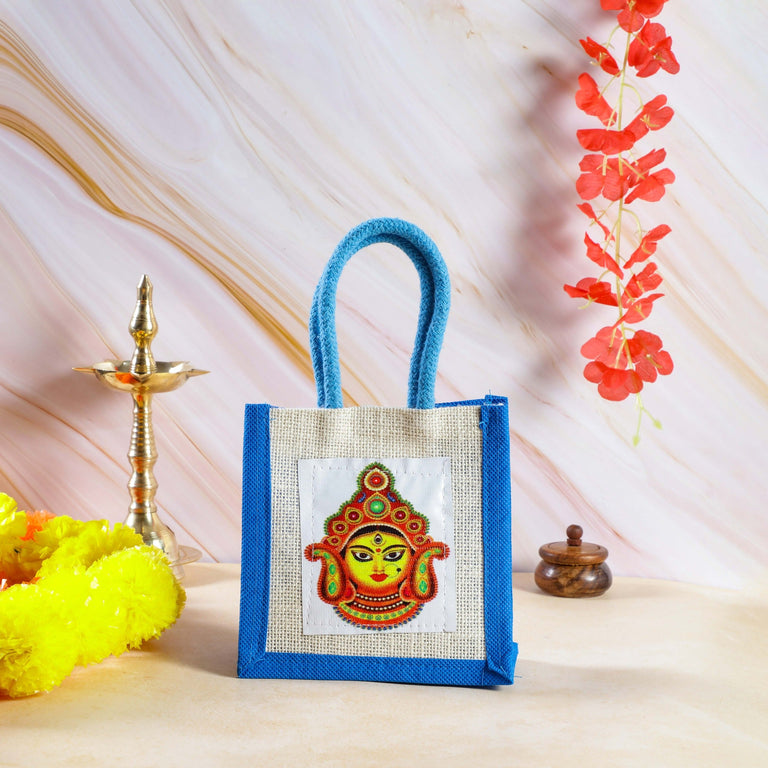 Sri Rudra Theme Jute Bag (SR 02786) - Pack of 2