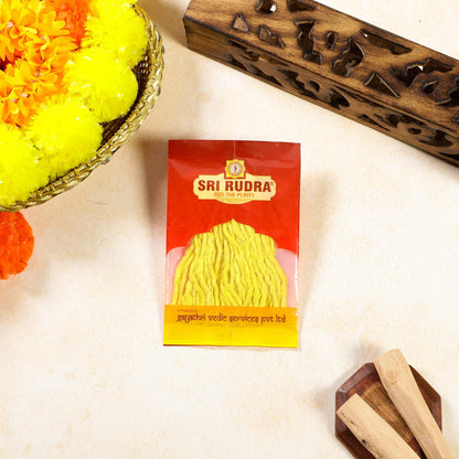 Sri Rudra Yellow Batties (SR 01085) - 60 gm - Pack of 5