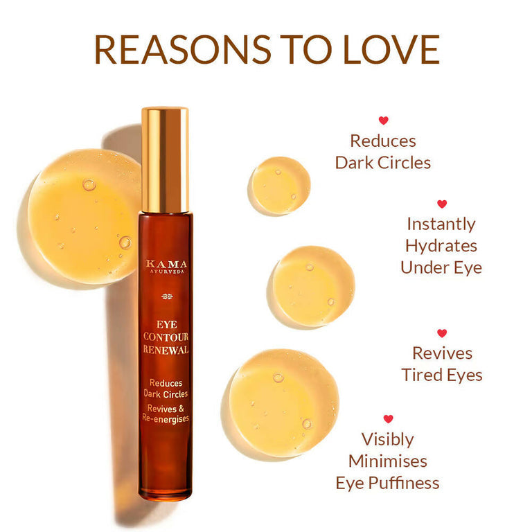 Kama Ayurveda Eye Contour Renewal Serum - 10 ml