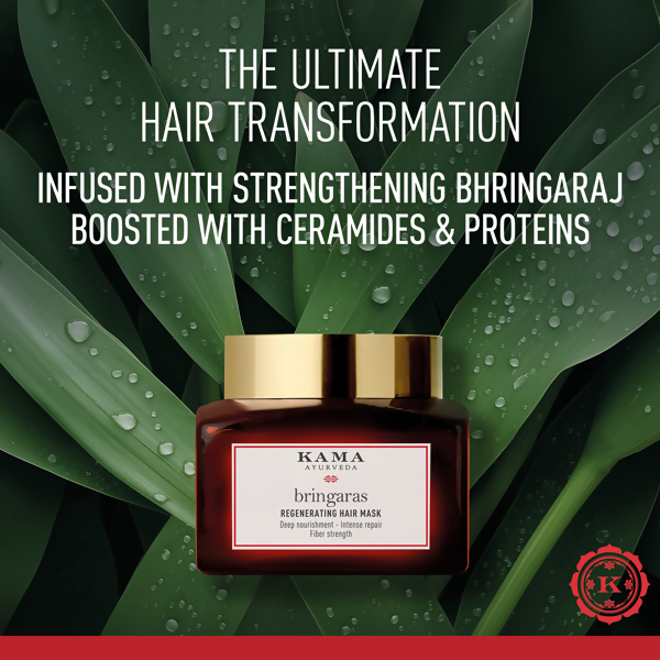 Kama Ayurveda Bringaras Regenerating Hair Mask - 50 ml