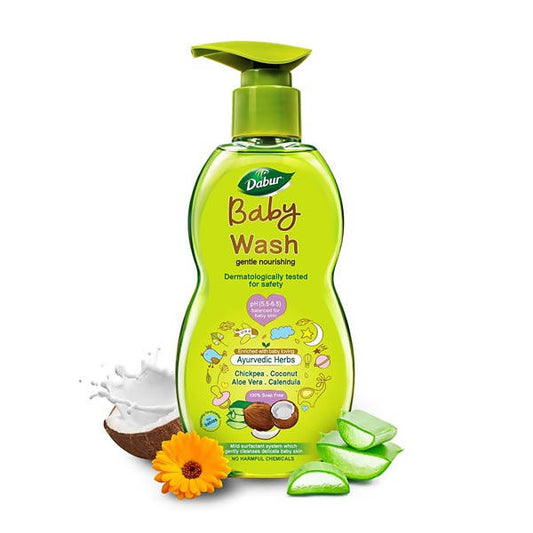 Dabur Baby Wash Gentle Nourishing - 200 ml
