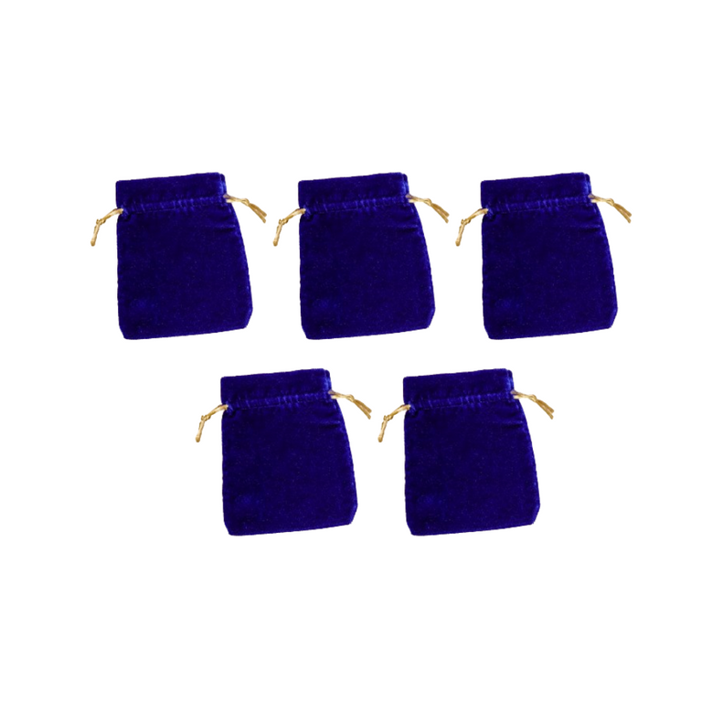 Sri Rudra Velvet Pouch SR 02702 - Pack of 5
