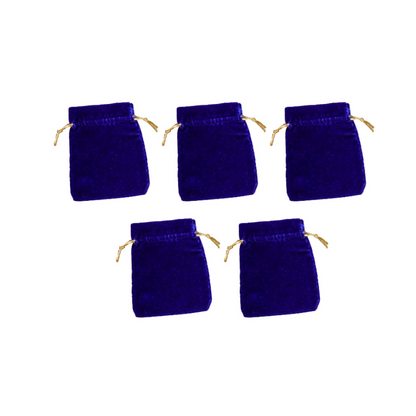 Sri Rudra Velvet Pouch SR 02702 - Pack of 5
