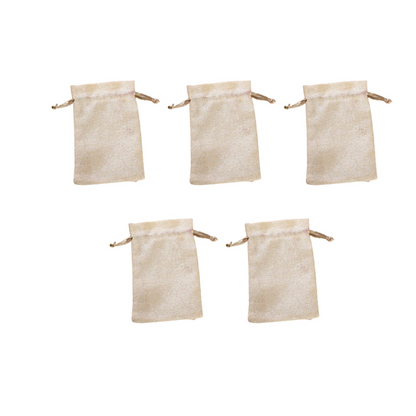 Sri Rudra Gifting Jute Bag Small 02951 - Pack of 5