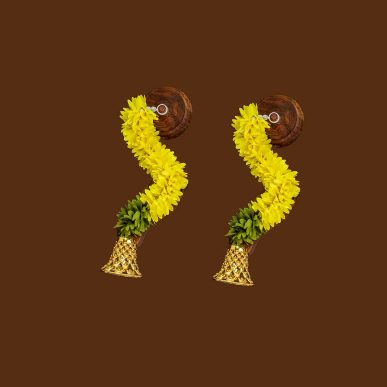 Sri Rudra 1 Feet Bell (SR01367) - Pack of 2
